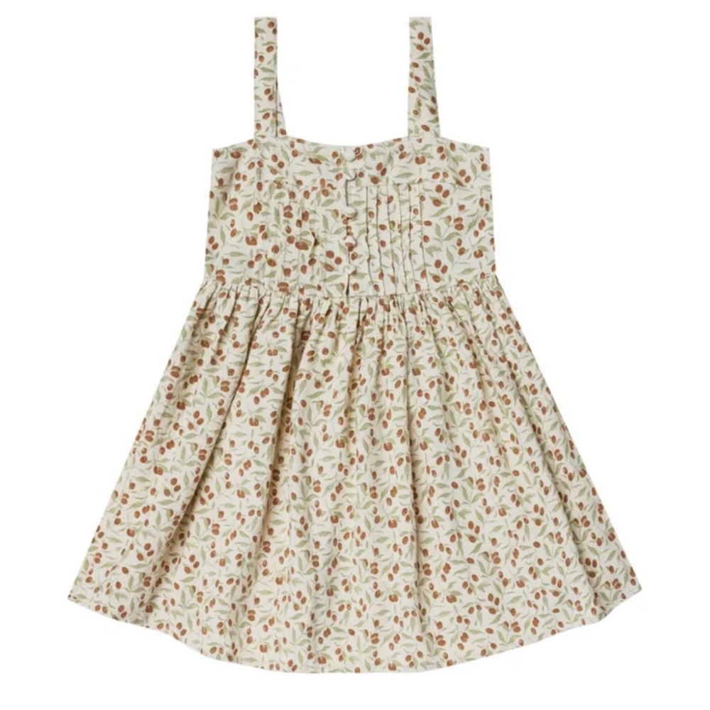 Rylee + Cru Cream Smocked Sundress Sleeveless Casual 2-3T